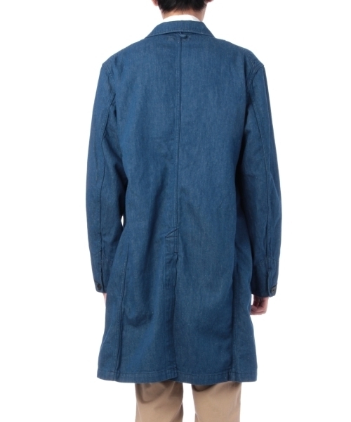 LE TiROiR de DRESSTERIOR（ルティロワドゥドレステリア）の「デニムチェスターコート（チェスターコート・メンズ・ブルー・03/01/02）」の4枚目の写真