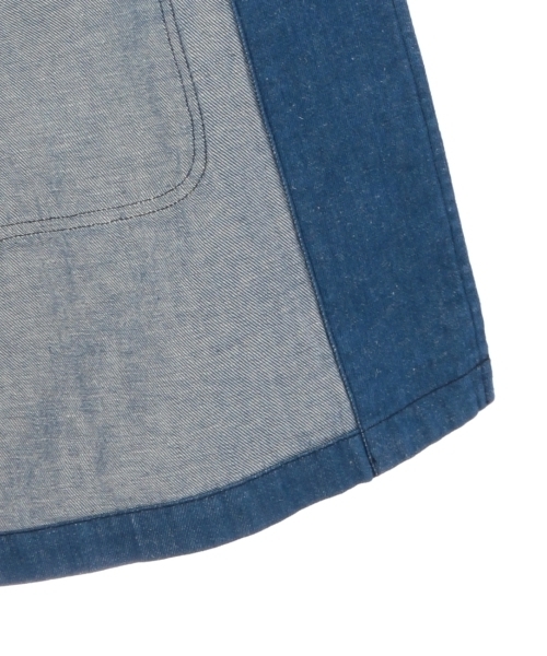 LE TiROiR de DRESSTERIOR（ルティロワドゥドレステリア）の「デニムチェスターコート（チェスターコート・メンズ・ブルー・03/01/02）」の8枚目の写真