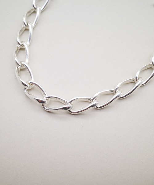 ISOLATION（アイソレーション）の「【ISOLATION / アイソレーション】silver925 Oval Chain Bracelet / オーバルチェーンブレスレット（ブレスレット・レディース・シルバー/シルバー×ゴールド・17cm/19cm）」の5枚目の写真