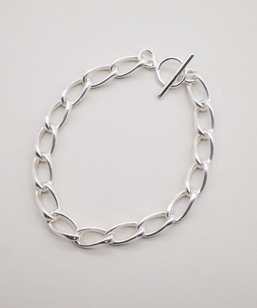 ISOLATION（アイソレーション）の「【ISOLATION / アイソレーション】silver925 Oval Chain Bracelet / オーバルチェーンブレスレット（ブレスレット・レディース・シルバー/シルバー×ゴールド・17cm/19cm）」の15枚目の写真