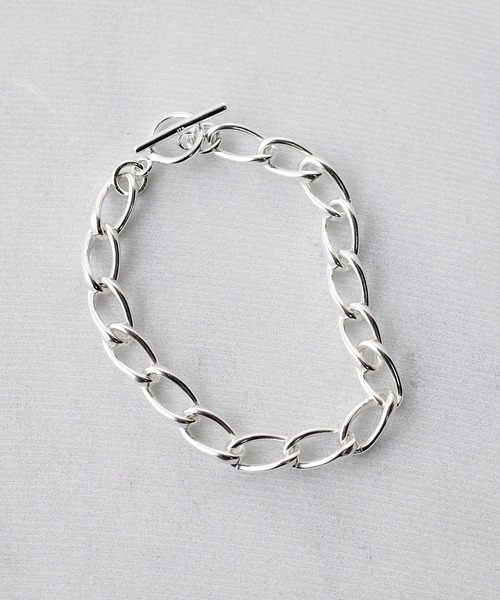 ISOLATION（アイソレーション）の「【ISOLATION / アイソレーション】silver925 Oval Chain Bracelet / オーバルチェーンブレスレット（ブレスレット・レディース・シルバー/シルバー×ゴールド・17cm/19cm）」の20枚目の写真