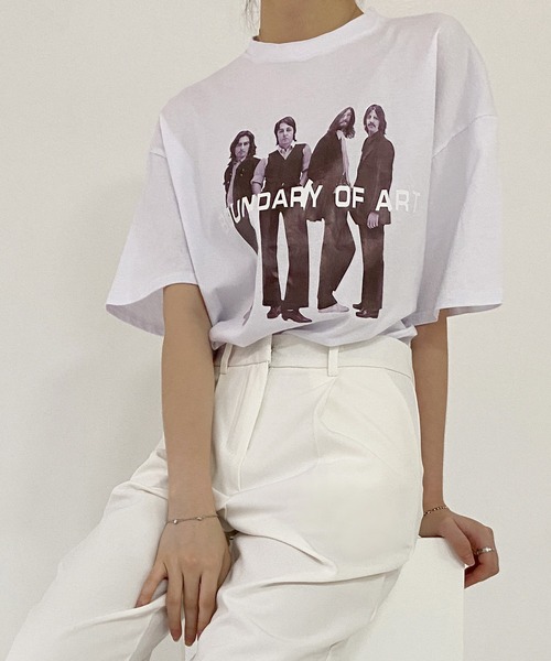 fd style（エフディ スタイル）の「[FD]ドレープハイウエストパンツ（スラックス・レディース・ホワイト/ベージュ・SMALL/MEDIUM/LARGE/X-LARGE）」の7枚目の写真