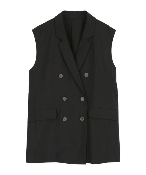 titivate（ティティベイト）の「ﾉｰｽﾘｰﾌﾞﾃｰﾗｰﾄﾞｼﾞｬｹｯﾄ（テーラードジャケット・レディース・ブラック/ベージュ/モカ・S/M）」の6枚目の写真