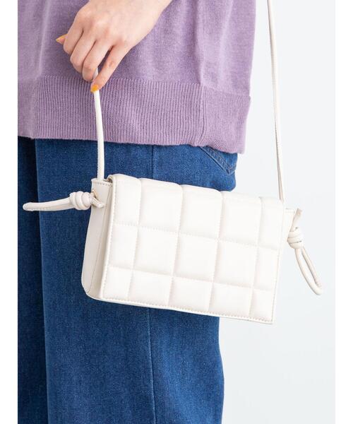 Green　Parks（グリーンパークス）の「キルトミニショルダーバッグ＊（ショルダーバッグ・レディース・ブラック/その他8・FREE）」の9枚目の写真