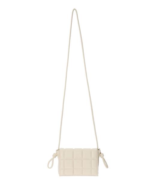 Green　Parks（グリーンパークス）の「キルトミニショルダーバッグ＊（ショルダーバッグ・レディース・ブラック/その他8・FREE）」の14枚目の写真