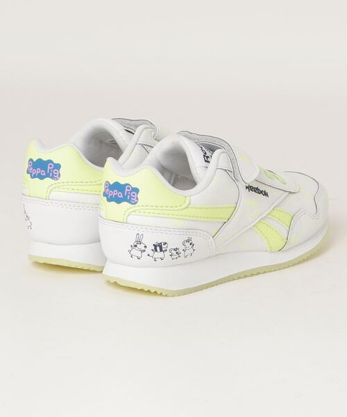 Reebok（リーボック）の「PEPPA PIG ロイヤル クラシック ジョガー 3 （スニーカー・キッズ・ホワイト系その他・17.0cm/18.0cm/19.0cm/20.0cm）」の4枚目の写真