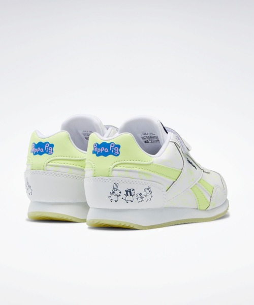 Reebok（リーボック）の「PEPPA PIG ロイヤル クラシック ジョガー 3 （スニーカー・キッズ・ホワイト系その他・17.0cm/18.0cm/19.0cm/20.0cm）」の7枚目の写真