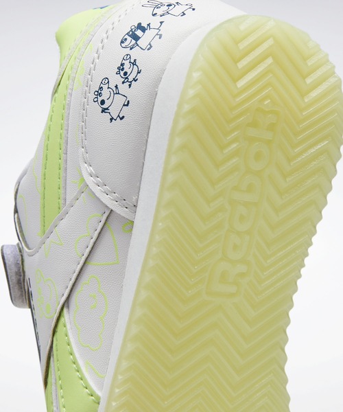 Reebok（リーボック）の「PEPPA PIG ロイヤル クラシック ジョガー 3 （スニーカー・キッズ・ホワイト系その他・17.0cm/18.0cm/19.0cm/20.0cm）」の10枚目の写真
