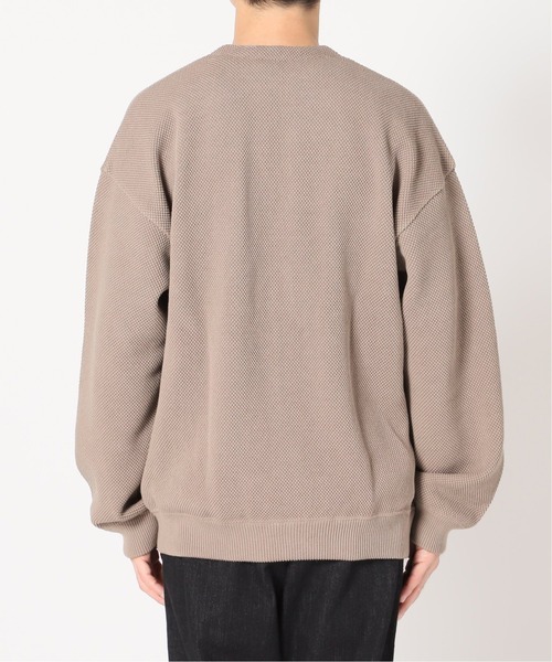 crepuscule(クレプスキュール)の「【CREPUSCULE / クレプスキュール】417別注カノコカーディガン(カーディガン/ボレロ・メンズ・ブラック/グレー系その他/ブルー系その他・1/2)」の10枚目の写真