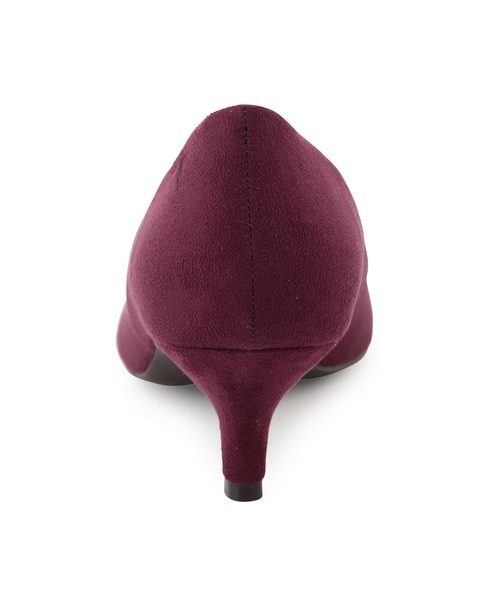 ROPE' PICNIC（ロペピクニック）の「リサイクルエコスエードポインテッドトゥプレーンパンプス（パンプス・レディース・チャコールグレー/ベージュ系その他2/パープル系その他・23.0cm/23.5cm/24.0cm/24.5cm）」の10枚目の写真