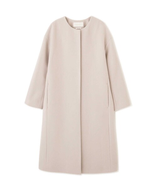 PROPORTION BODY DRESSING(プロポーションボディドレッシング)の「バックボリュームノーカラーコート / 1211252002(ノーカラーコート・レディース・ダークブラウン/ベージュ/ブラウン・SMALL/MEDIUM)」の8枚目の写真