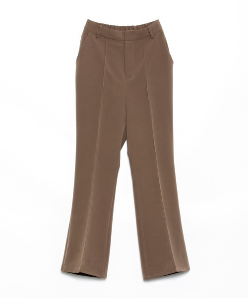 AS KNOW AS PINKY（アズノゥアズピンキー）の「虹のカケラスラックス カラーパンツ（スラックス・レディース・グリーン/パープル/イエロー/ライトイエロー/チャコールグレー/ブラック/ダークブルー/ブラウン/ダークパープル/オレンジ・FREE）」の3枚目の写真