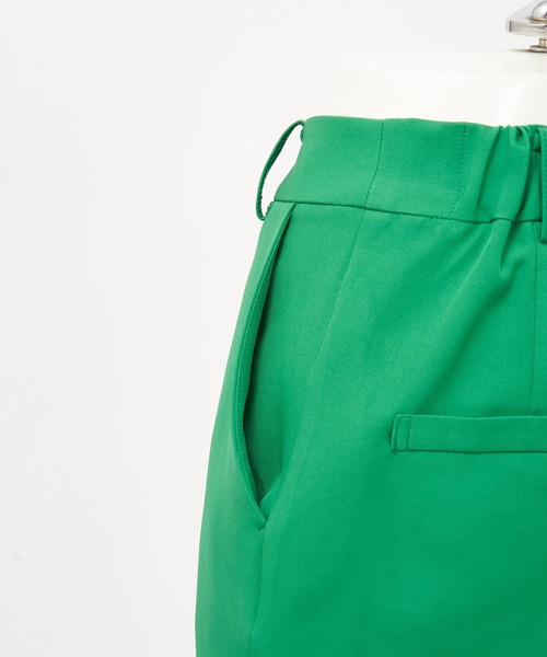 AS KNOW AS PINKY（アズノゥアズピンキー）の「虹のカケラスラックス カラーパンツ（スラックス・レディース・グリーン/パープル/イエロー/ライトイエロー/チャコールグレー/ブラック/ダークブルー/ブラウン/ダークパープル/オレンジ・FREE）」の14枚目の写真