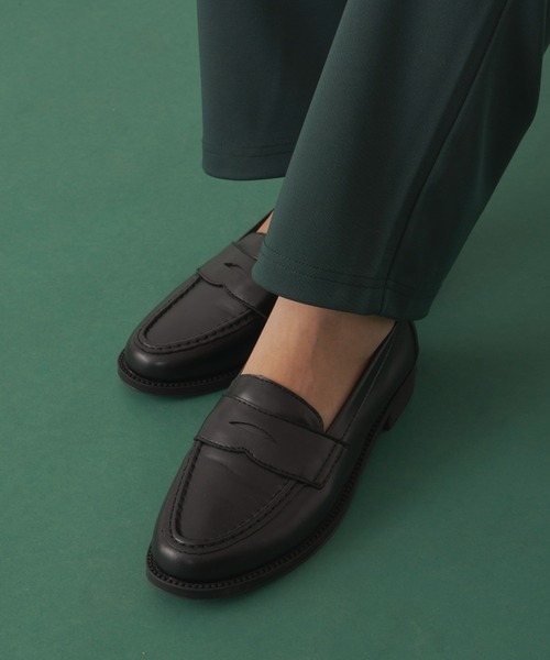 Aunt Marie's(アントマリーズ)の「シンプルローファー / AUNT MARIE'S(ローファー・レディース・ブラック/ブラウン・S/L/M)」の3枚目の写真