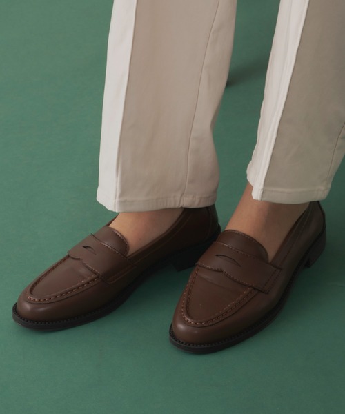 Aunt Marie's(アントマリーズ)の「シンプルローファー / AUNT MARIE'S(ローファー・レディース・ブラック/ブラウン・S/L/M)」の12枚目の写真