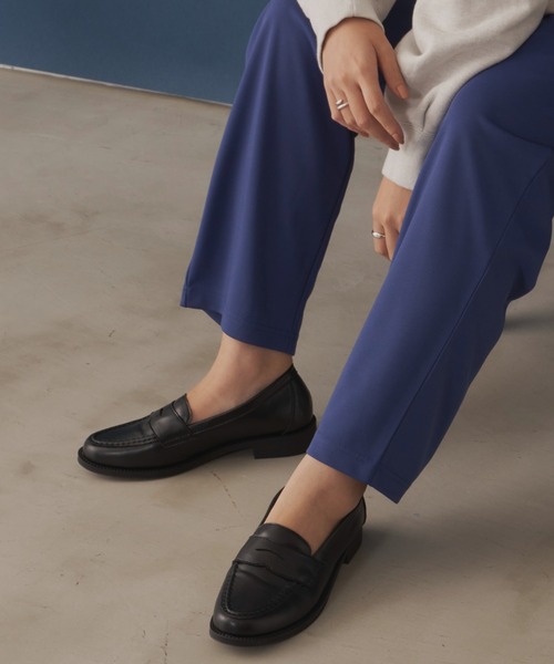 Aunt Marie's(アントマリーズ)の「シンプルローファー / AUNT MARIE'S(ローファー・レディース・ブラック/ブラウン・S/L/M)」の7枚目の写真