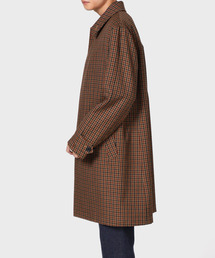 最終価格Paul Smith　チェックウールステンカラーコート未使用 Paul Smith - 美品正規 21AW Paul Smith チェック ステンカラー