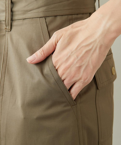 Whim Gazette（ウィムガゼット）の「【THE PAUSE】ベイカータイトスカート（スカート・レディース・ブラック/カーキ・36/38）」の6枚目の写真