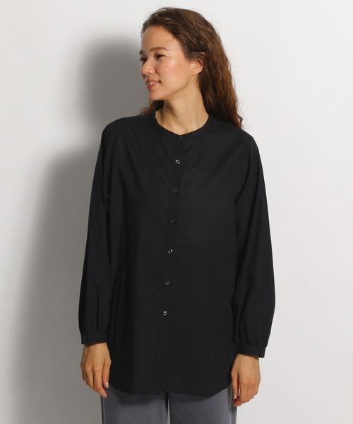 niko and...(ニコアンド)の「2WAYスクエアカラーブラウス(シャツ/ブラウス・レディース・ブラック/オフホワイト/チャコール・MEDIUM/LARGE)」の10枚目の写真