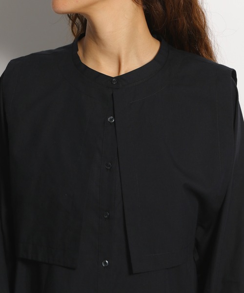 niko and...(ニコアンド)の「2WAYスクエアカラーブラウス(シャツ/ブラウス・レディース・ブラック/オフホワイト/チャコール・MEDIUM/LARGE)」の19枚目の写真