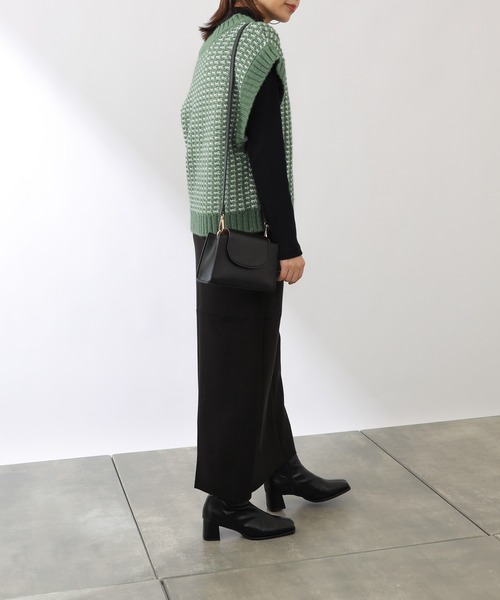 COLONY 2139（コロニートゥーワンスリーナイン）の「フェイクスエードストレッチスカート（スカート・レディース・ブラック/モカ・FREE）」の9枚目の写真