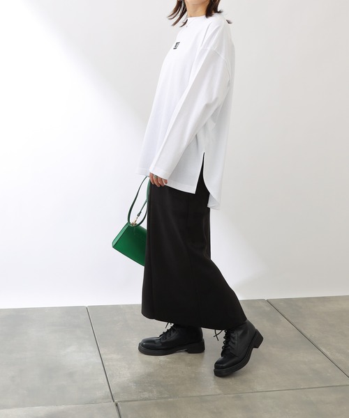 COLONY 2139（コロニートゥーワンスリーナイン）の「フェイクスエードストレッチスカート（スカート・レディース・ブラック/モカ・FREE）」の12枚目の写真