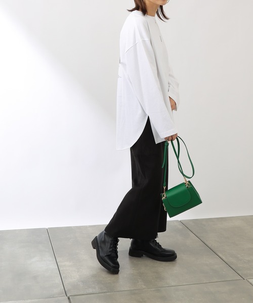 COLONY 2139（コロニートゥーワンスリーナイン）の「フェイクスエードストレッチスカート（スカート・レディース・ブラック/モカ・FREE）」の14枚目の写真