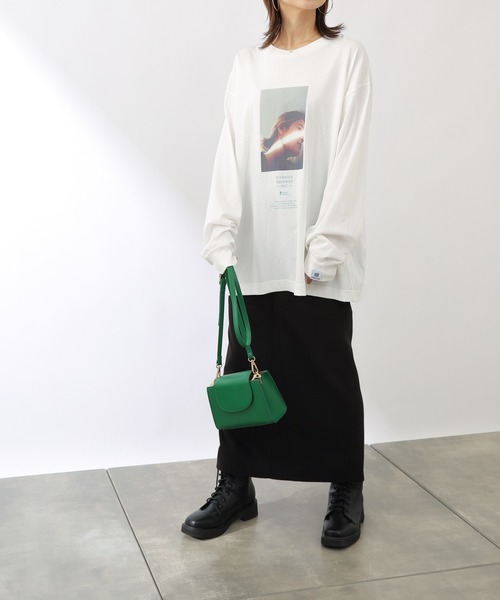 COLONY 2139（コロニートゥーワンスリーナイン）の「フェイクスエードストレッチスカート（スカート・レディース・ブラック/モカ・FREE）」の15枚目の写真