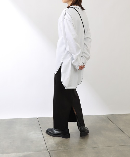 COLONY 2139（コロニートゥーワンスリーナイン）の「フェイクスエードストレッチスカート（スカート・レディース・ブラック/モカ・FREE）」の20枚目の写真