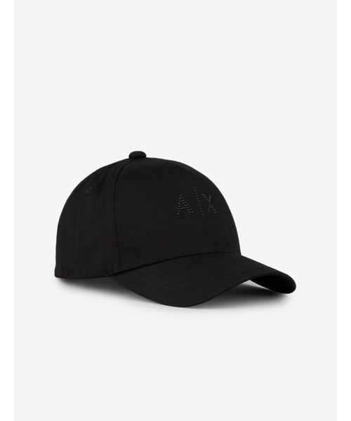ARMANI EXCHANGE（アルマーニエクスチェンジ）の「【A|X アルマーニ エクスチェンジ】A|Xロゴ　パネルキャップ（キャップ・メンズ・ブラック・FREE）」の2枚目の写真