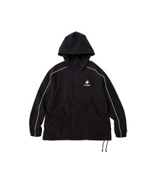 ポーラテックフリースアノラックジャケット ウェア セーター フリース ニット 防寒 トレーニング 保温 軽量 スポーツウェア