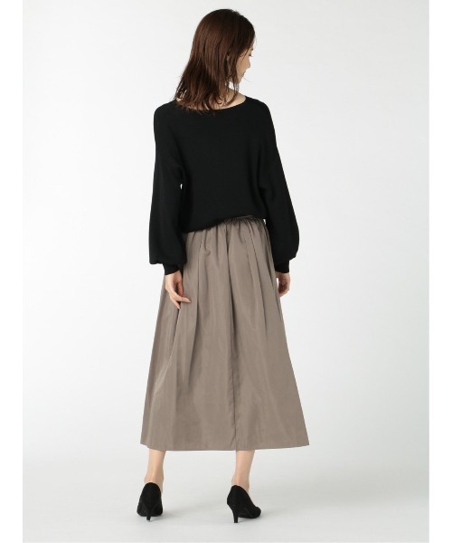 m.f.editorial（エムエフエディトリアル）の「エムエフエディトリアルレディース/m.f.editorial：Women  ゴム編み Vネック ゆるニットカーディガン（カーディガン/ボレロ・レディース・ベージュ/ブラック/グレー・FREE）」の22枚目の写真