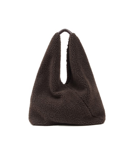 Re:EDIT（リエディ）の「ボアラージトートバッグ（トートバッグ・レディース・ブラック/ベージュ/ブラウン・FREE）」の5枚目の写真