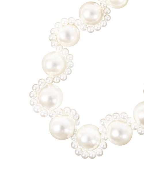 Narcissus（ナルシス）の「【Narcissus】Wパールネックレス（ネックレス・レディース・ホワイト・FREE）」の5枚目の写真