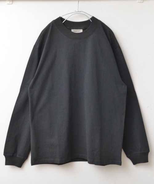 FOG ESSENTIALS(エフオージーエッセンシャルズ)の「ESSENTIALS /エッセンシャルズ バックロゴ ロングスリーブTシャツ(Tシャツ/カットソー・メンズ・ブラック/ブラウン/ベージュ・S/M/L/XL)」の10枚目の写真