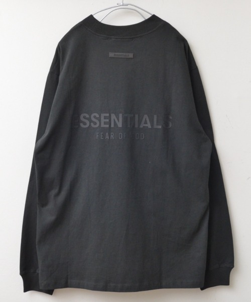 FOG ESSENTIALS(エフオージーエッセンシャルズ)の「ESSENTIALS /エッセンシャルズ バックロゴ ロングスリーブTシャツ(Tシャツ/カットソー・メンズ・ブラック/ブラウン/ベージュ・S/M/L/XL)」の13枚目の写真