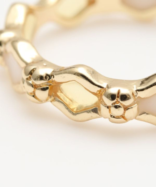 チャイハネ(チャイハネ)の「【チャイハネ】ステンドグラス風リング(リング・レディース・ホワイト/カラフル/ブラウン/パープル/カーキ・FREE)」の9枚目の写真