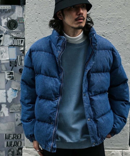 URBAN RESEARCH Sonny Label(アーバンリサーチサニーレーベル)の「中綿スタンドブルゾン(ブルゾン・メンズ・ブラック/ベージュ/ブラウン/インディゴブルー・MEDIUM/LARGE)」の4枚目の写真