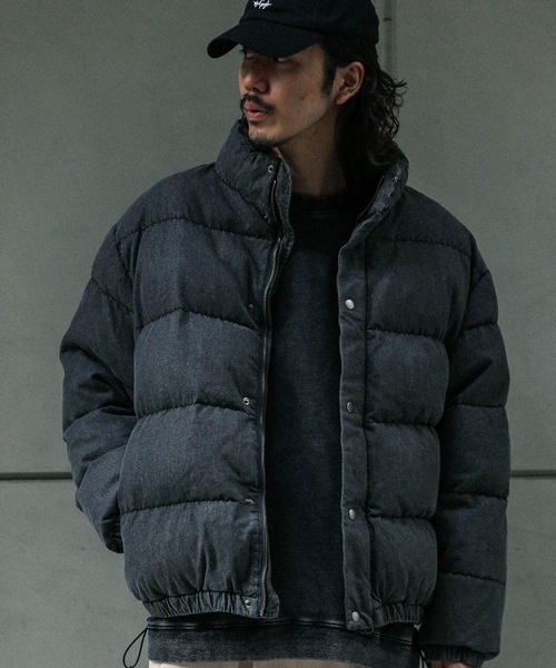 URBAN RESEARCH Sonny Label(アーバンリサーチサニーレーベル)の「中綿スタンドブルゾン(ブルゾン・メンズ・ブラック/ベージュ/ブラウン/インディゴブルー・MEDIUM/LARGE)」の2枚目の写真