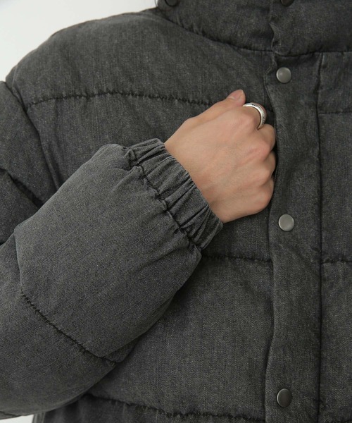URBAN RESEARCH Sonny Label(アーバンリサーチサニーレーベル)の「中綿スタンドブルゾン(ブルゾン・メンズ・ブラック/ベージュ/ブラウン/インディゴブルー・MEDIUM/LARGE)」の21枚目の写真