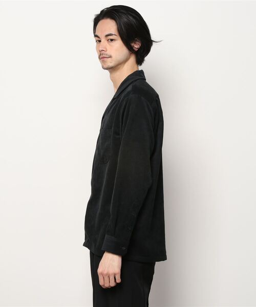 NANO universe（ナノユニバース）の「リラックスコーデュロイシャツ(セットアップ対応)（シャツ/ブラウス・メンズ・ブラック/ベージュ/ブラウン・M/XL/L/S）」の5枚目の写真