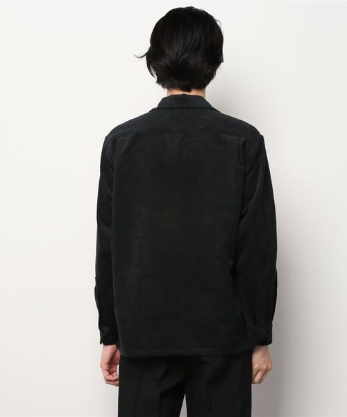 NANO universe（ナノユニバース）の「リラックスコーデュロイシャツ(セットアップ対応)（シャツ/ブラウス・メンズ・ブラック/ベージュ/ブラウン・M/XL/L/S）」の4枚目の写真