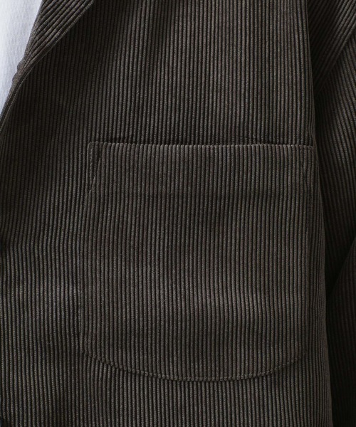 NANO universe（ナノユニバース）の「リラックスコーデュロイシャツ(セットアップ対応)（シャツ/ブラウス・メンズ・ブラック/ベージュ/ブラウン・M/XL/L/S）」の10枚目の写真