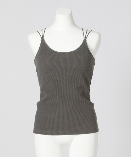 bijorie（ビジュリィ）の「【bijorie】NEW BASIC series／ベストボディブラ カップ付きリブキャミソール（その他アンダーウェア/インナー・レディース・チャコール/アイボリー/ベージュ・MEDIUM/LARGE/LG）」の11枚目の写真