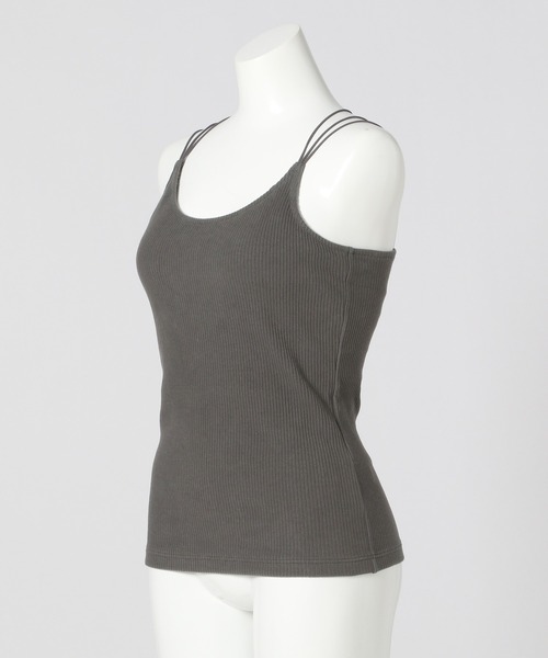 bijorie（ビジュリィ）の「【bijorie】NEW BASIC series／ベストボディブラ カップ付きリブキャミソール（その他アンダーウェア/インナー・レディース・チャコール/アイボリー/ベージュ・MEDIUM/LARGE/LG）」の14枚目の写真