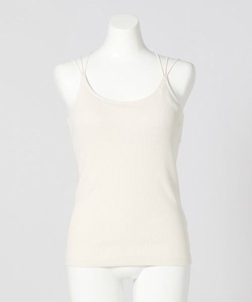 bijorie（ビジュリィ）の「【bijorie】NEW BASIC series／ベストボディブラ カップ付きリブキャミソール（その他アンダーウェア/インナー・レディース・チャコール/アイボリー/ベージュ・MEDIUM/LARGE/LG）」の20枚目の写真