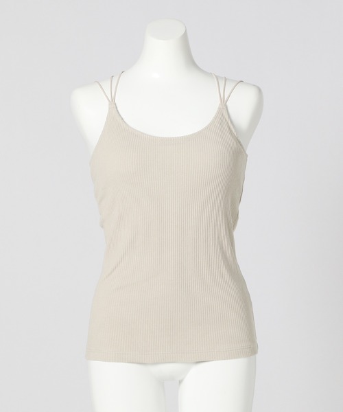 bijorie（ビジュリィ）の「【bijorie】NEW BASIC series／ベストボディブラ カップ付きリブキャミソール（その他アンダーウェア/インナー・レディース・チャコール/アイボリー/ベージュ・MEDIUM/LARGE/LG）」の22枚目の写真