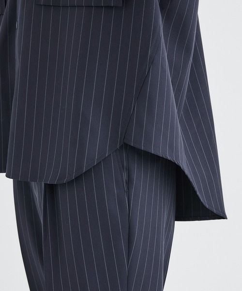 UJOH（ウジョー）の「STUDIOUS別注 ラウンドヘムリブシャツ/EX.Round Hem Rib Shirts（シャツ/ブラウス・メンズ・ネイビー・2/3）」の12枚目の写真