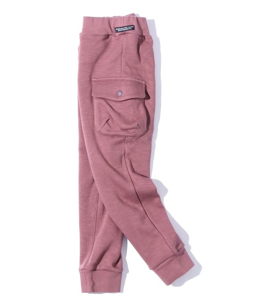 F.O.KIDS（エフオーキッズ）の「F.O.KIDS/エフオーキッズ 裏シャギーマチ付きカーゴパンツ リラックスパンツ（カーゴパンツ・キッズ・ベージュ/カーキ/ブルー/ボルドー・140/120）」の4枚目の写真