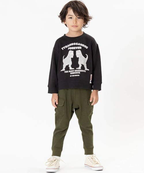 F.O.KIDS（エフオーキッズ）の「F.O.KIDS/エフオーキッズ 裏シャギーマチ付きカーゴパンツ リラックスパンツ（カーゴパンツ・キッズ・ベージュ/カーキ/ブルー/ボルドー・140/120）」の19枚目の写真